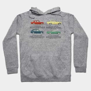 FORD ANGLIA / FORD CONSUL CAPRI - advert Hoodie